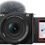 Sony Alpha ZV-E10K (Previously ZV-E10L) with Upgraded SELP1650 (Ver 2) Power Zoom Lens | 24.2 MP Interchangeable-Lens Mirrorless vlog Camera, Made for Creators |APS-C Sensor 4K Movie Recording-Black