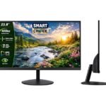 Acer SmartChoice SA242Y E 23.8 Inch Full HD IPS Monitor I 100Hz Refresh Rate I 1ms VRB I AMD FreeSync I Ultra Slim ZeroFrame Design I VisionCare I HDMI & VGA Inbox HDMI Cable I VESA Mount I Black